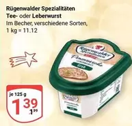 Tee- oder Leberwurst
