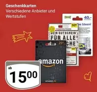 Geschenkkarten