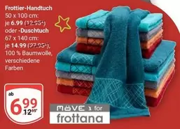 Frottier-Handtuch oder-Duschtuch