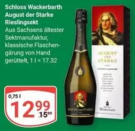 Hand - August der Starke Rieslingsekt