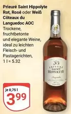 AOC - Prieuré Saint Hippolyte