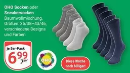 Socken oder Sneakersocken