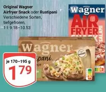 Airfryer Snack oder Rustipani