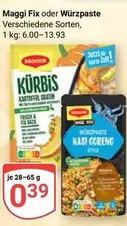 Maggi - Fix oder Würzpaste