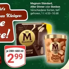 Magnum - Standard, After Dinner oder Bonbon