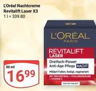 L'Oréal - Nachtcreme Revitalift Laser X3