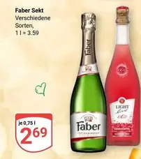 Faber - Sekt Verschiedene Sorten