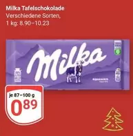 Milka - Tafelschokolade