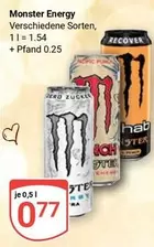 Monster - Verschiedene Sorten