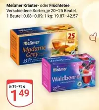 Grey - Kräuter- oder Früchtetee