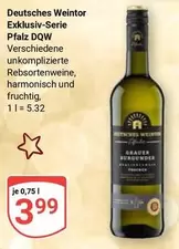 Exklusiv-Serie Pfalz DQW