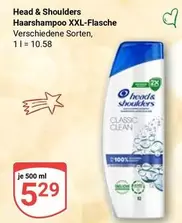 head & Shoulders - Haarshampoo XXL-Flasche