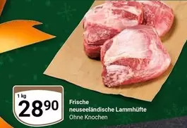 Frische neuseeländische Lammhüfte