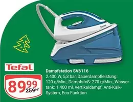 Tefal - Dampfstation SV6116