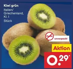 Kiwi - grün
