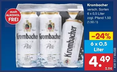 Krombacher - Bier alkoholfrei