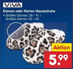 Damen oder Herren Hausschuhe