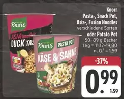 Knorr - Pasta-, Snack Pot, Asia-, Fusion Noodles oder Potato Pot