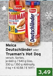 Deutschländer oder Trueman's Hot Dog
