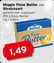 Feine Butter oder Streichzart
