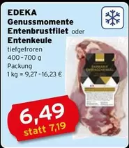 Genussmomente Entenbrustfilet oder Entenkeule