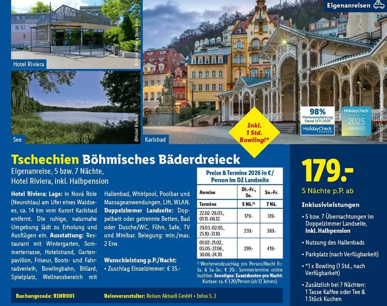 Whirlpool - Böhmisches Bäderdreieck