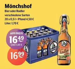 Mönchshof - Bier Oder Radler