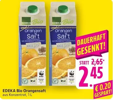 Bio - Orangensaft