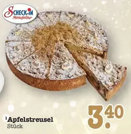 Apfelstreusel