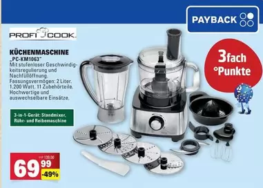 KÜCHENMASCHINE PC-KM1063