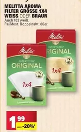 Weiss - FILTER GRÖSSE 1X4 WEISS ODER BRAUN