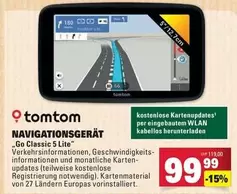 Tomtom - NAVIGATIONSGERÄT „Go Classic 5 Lite"