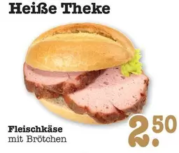 Fleischkäse mit Brötchen