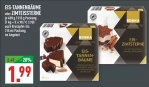 EIS-TANNENBÄUME oder ZIMTEISSTERNE