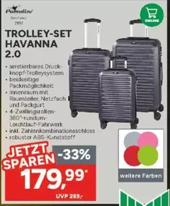 TROLLEY-SET HAVANNA 2.0