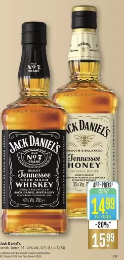 Jack Daniel's - Tennessee Whiskey, Tennessee Honey