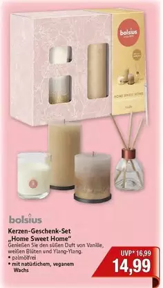 Kerzen-Geschenk-Set „Home Sweet Home"