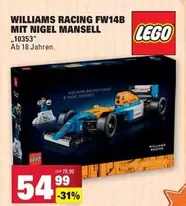 LEGO - RACING FW14B MIT NIGEL MANSELL "10353"