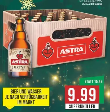 Astra - BIER UND WASSER