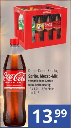 Coca Cola - Fanta, Sprite, Mezzo-Mix