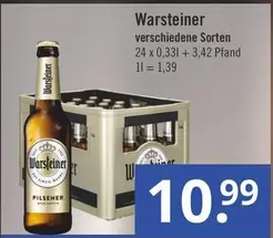 Warsteiner - verschiedene Sorten