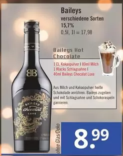 Baileys - verschiedene Sorten