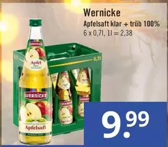 Apfelsaft klar + trüb 100%