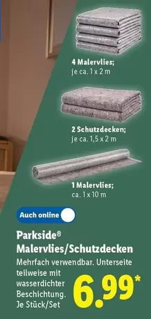 Malervlies/Schutzdecken