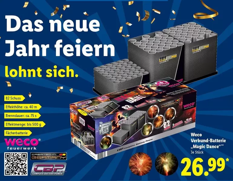 Verbund-Batterie Magic Dance