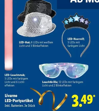LED-Partyartikel