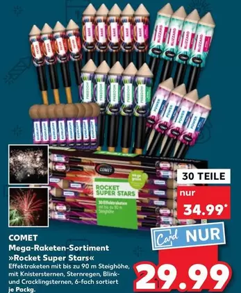 Blizzard - Mega-Raketen-Sortiment »Rocket Super Stars«