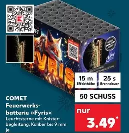 Feuerwerksbatterie »Fyris«