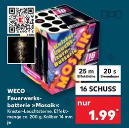 Feuerwerksbatterie »Mosaik«