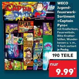 Jugend-feuerwerk-Sortiment >>Captain Pyro<<<